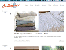 Tablet Screenshot of casablanqueria.com